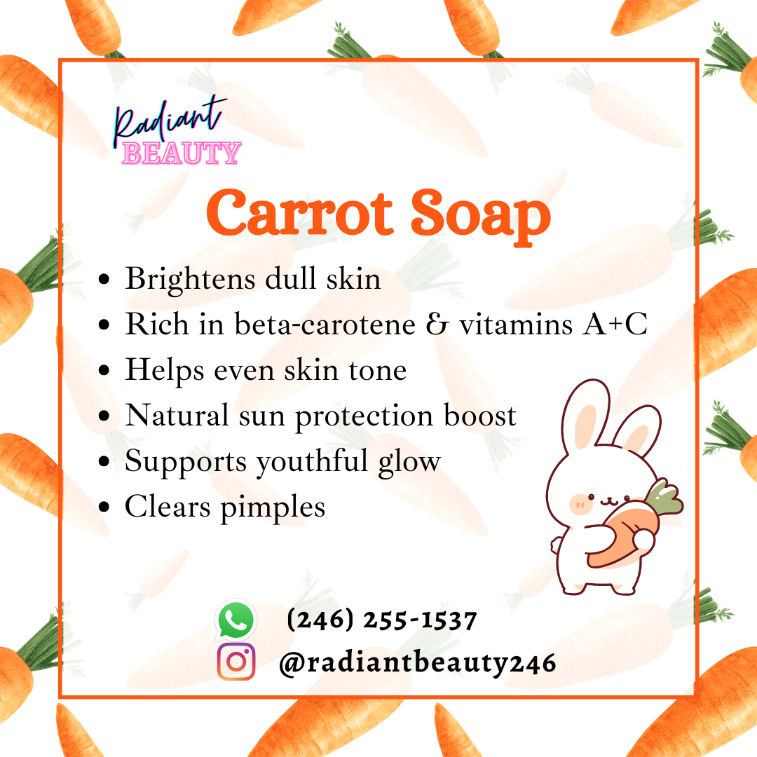 Carrot Soap (6oz)