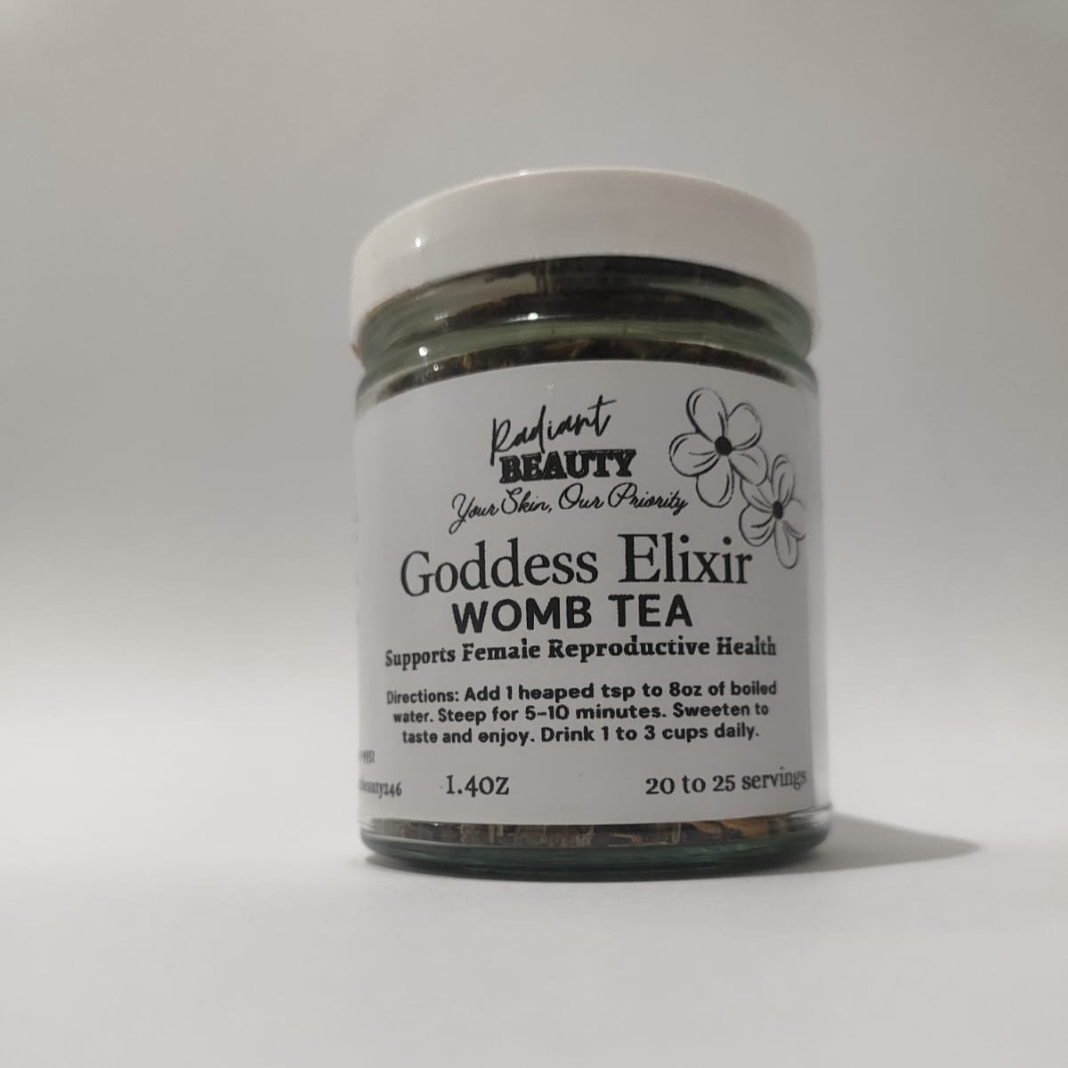 Goddess Elixir Womb Tea (1.4 oz/ 20 to 25 servings)