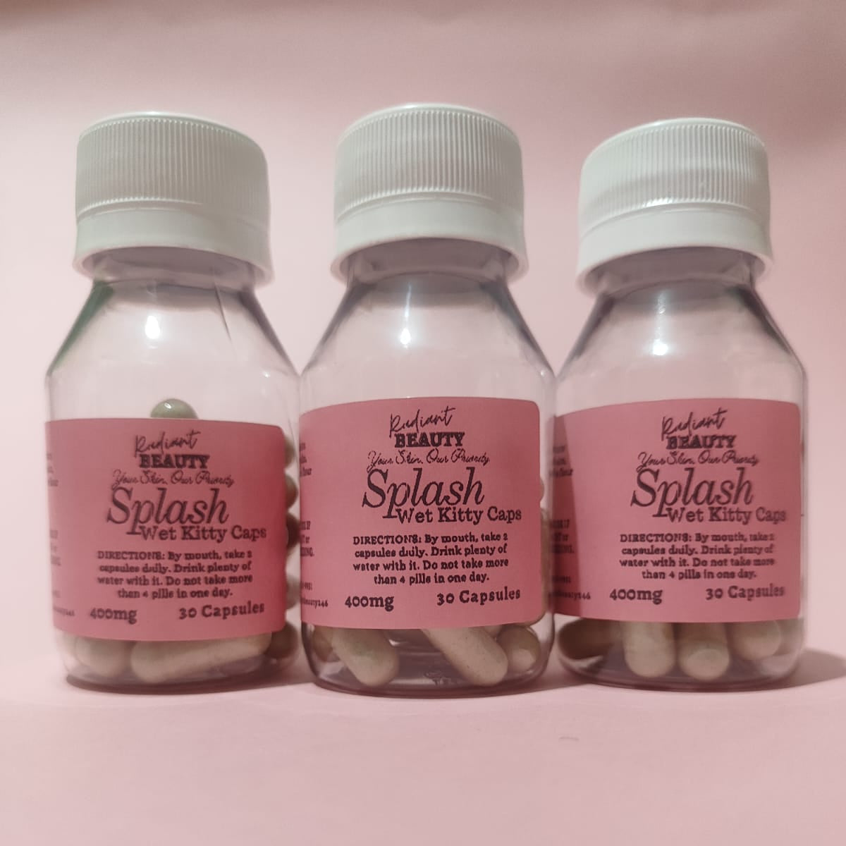 Splash Wet Kitty Capsules (30 capsules 400mg)