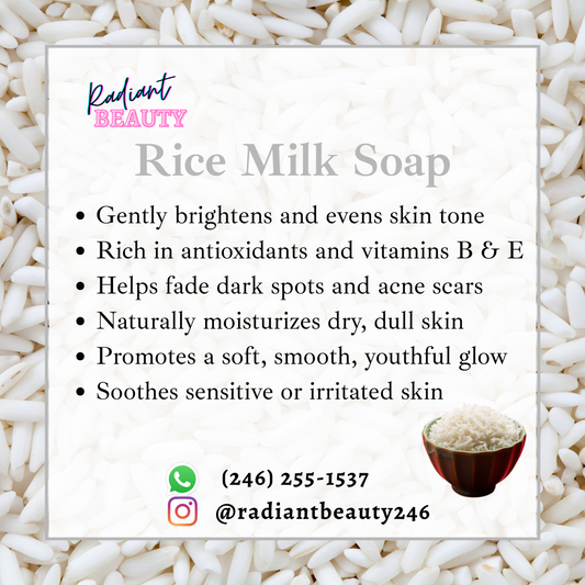 Rice Milk Soap (6oz)