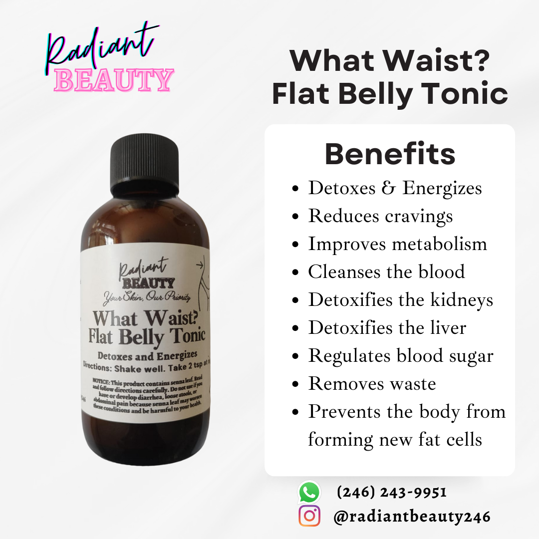 What Waist? Flat Belly Tonic (4oz)