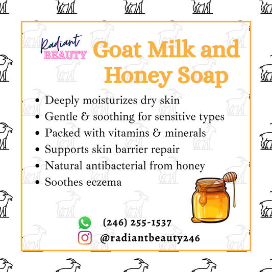 Goat Milk and Honey Soap (6oz)