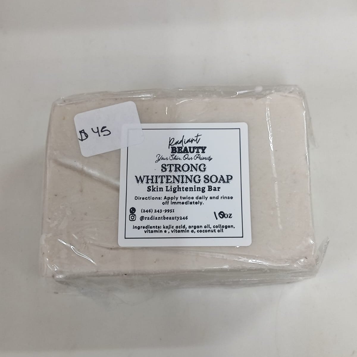 Strong Whitening Soap